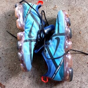Nike Vapormax Indigo Force/Light Blue Fury-Black 2019 sneakers men size 9.5